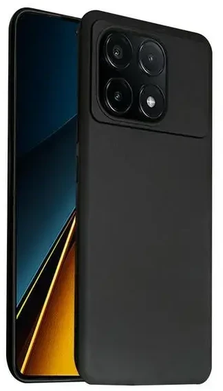 Beline Candy dėklas Xiaomi Poco X6 Pro juodos spalvos