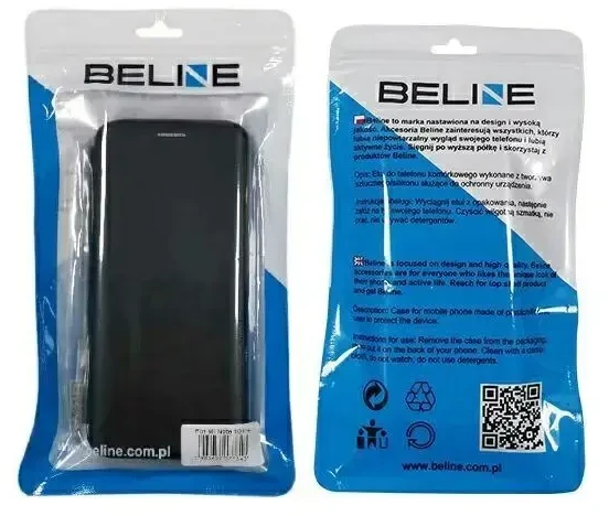 Beline Book Magnetic Realme 9 Pro + dėklas telefonui juodos spalvos