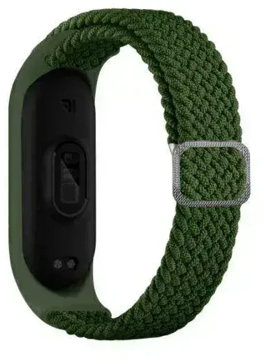 Beline apyrankė Mi Band 3/4 Textile žalias