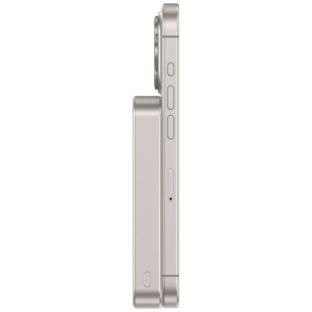 Beline Mini Powerbank Cellline MagSafe 10000mAh Qi2 15W CL-MBP-03 pilkos spalvos Magnetinė belaidė mini Powerbank