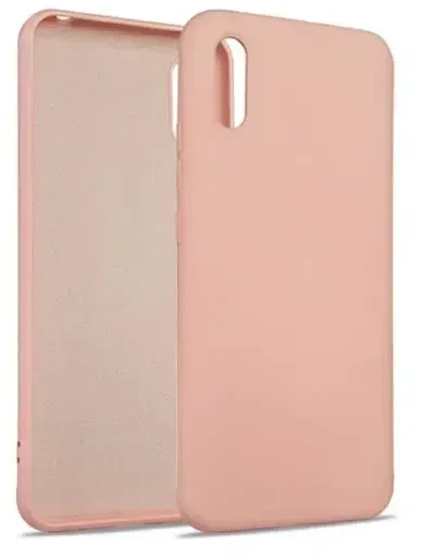 Beline silikoninis dėklas iPhone 13 / 14 6.1″ rožinio aukso spalvos