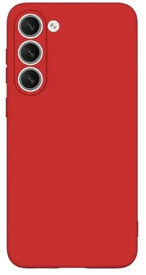 Beline Silikoninis Samsung Galaxy S23 S911 dėklas telefonui raudonos spalvos