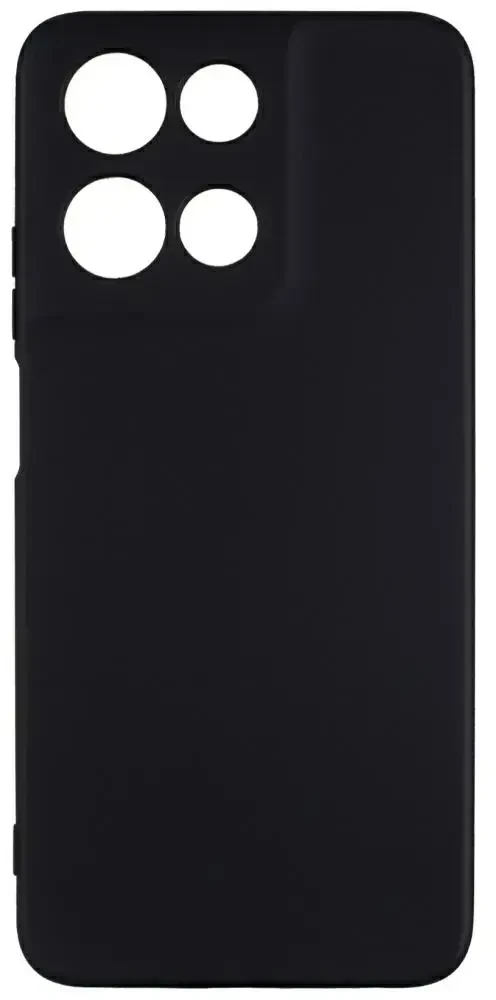 Dėklas Beline Silicone, skirtas Motorola Moto G PLAY 2026, juodos spalvos