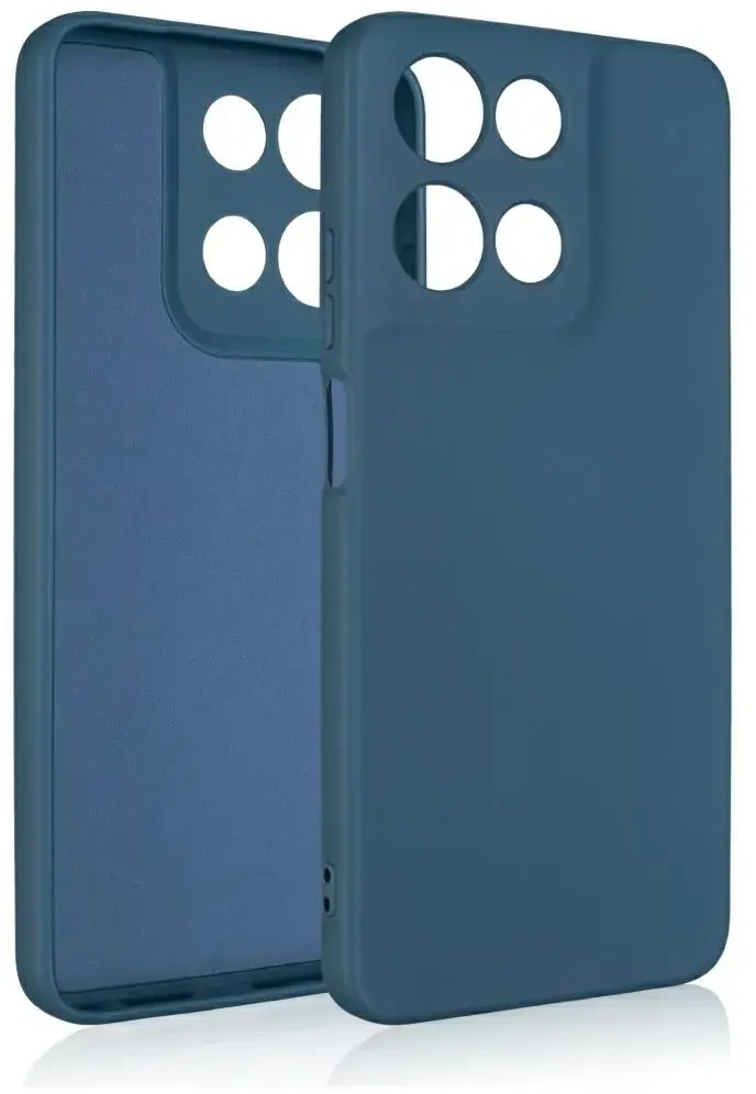 Dėklas Beline Silicone, skirtas Motorola Moto G PLAY 2026, mėlynos spalvos