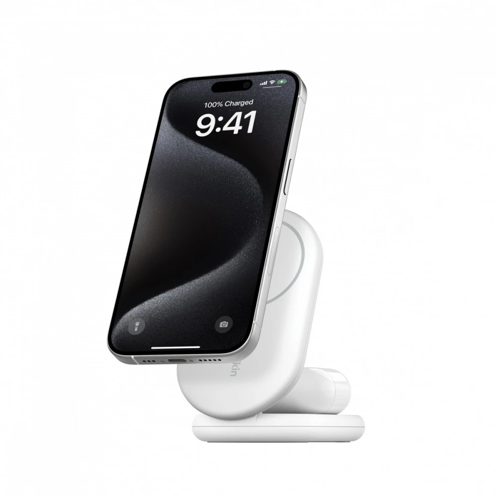 Belkin MagSafe Qi2 15 W balta su adapteriu 36 W