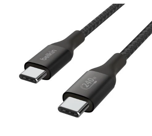 Belkin BoostCharge USB-C/USB-C 240W 1m juoda