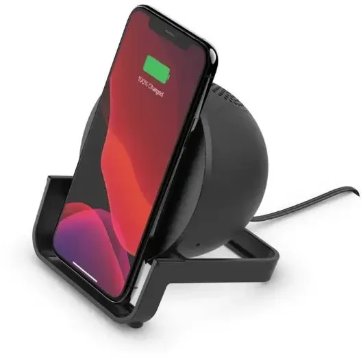 Belkin belaidžio įkrovimo stovas + garsiakalbis BOOST CHARGE Juodas
