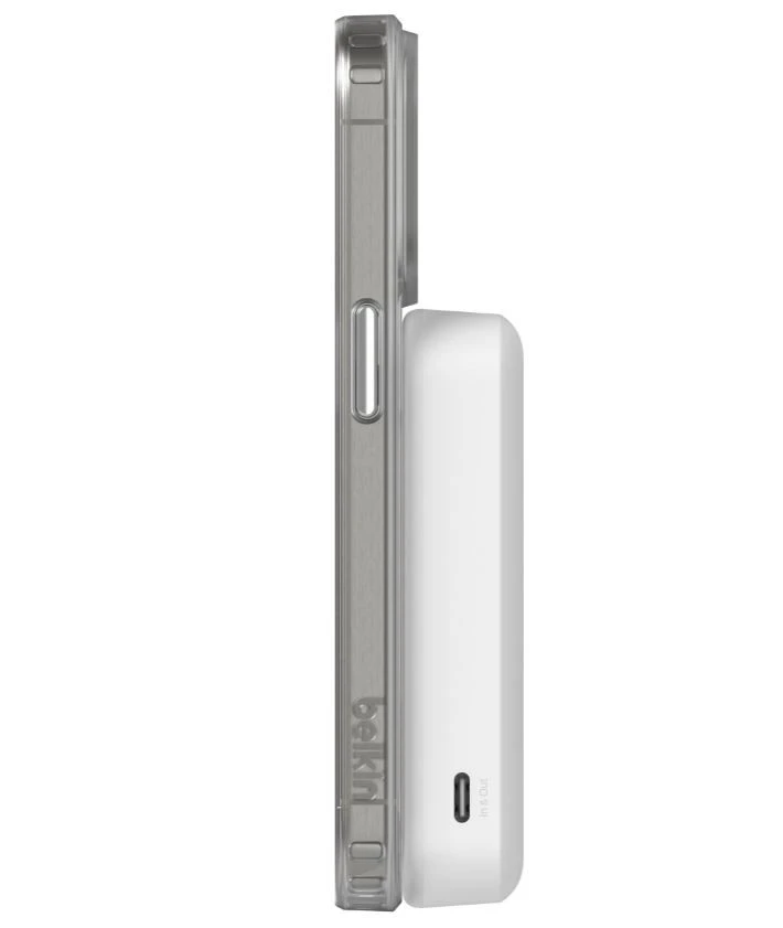 Belkin MagSafe Qi2 10000 mAh 15W balta