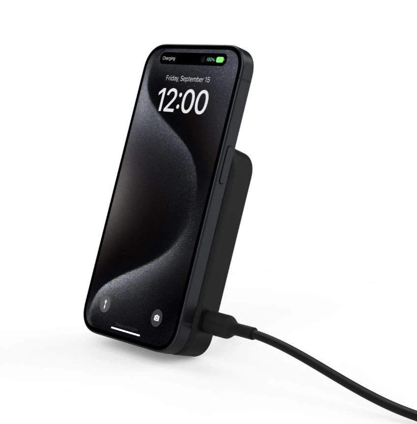 Belkin BoostCharge Pro 8000 mAh Wireless charging Juodas