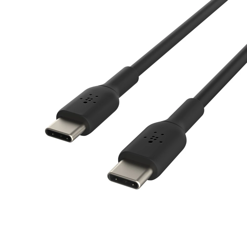 Belkin USB-C/USB-C kabelis 1m PVC, juodas CAB003bt1MBK