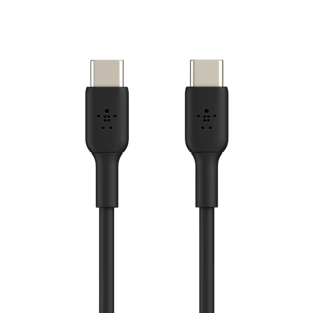 Belkin USB-C/USB-C kabelis 1m PVC, juodas CAB003bt1MBK