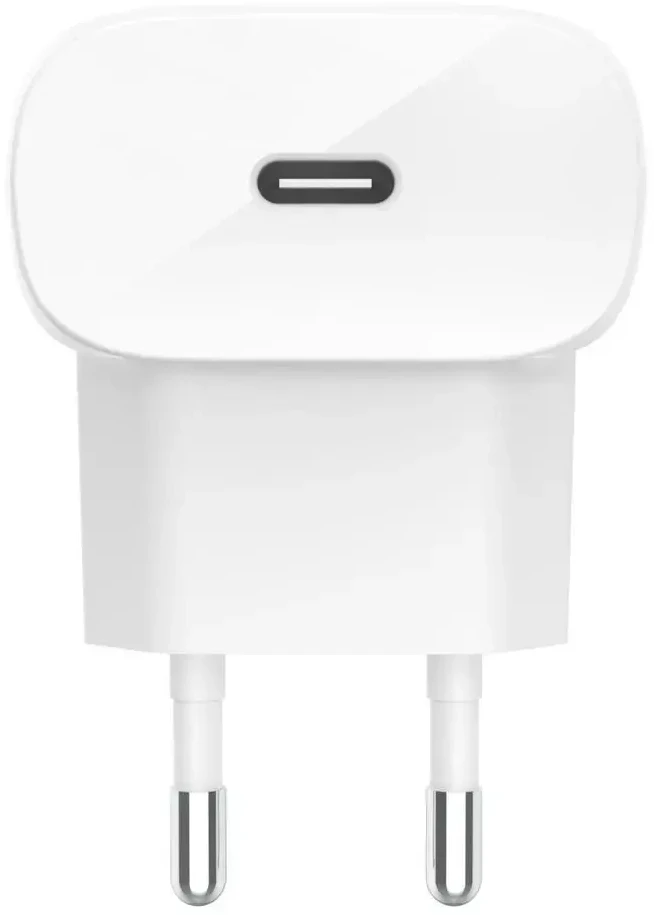 Belkin USB-C namų įkroviklis ir C-LTG kabelis, 18 W, 1,2 m, Baltas