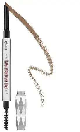 Benefit Goof Proof Brow Shaping Pieštukas antakių pieštukas, atspalvis: 02 Warm Golden Skirtas šviesiems plaukams, 0.34 g