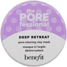 Benefit The POREfessional Deep Retreat Pore-Clearing Clay Mask valomoji molio kaukė, 30 ml