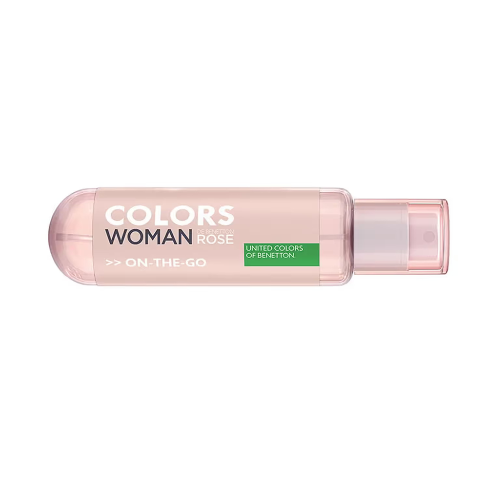 Benetton On The Go Rose EDT tualetinis vanduo moterims, 30 ml