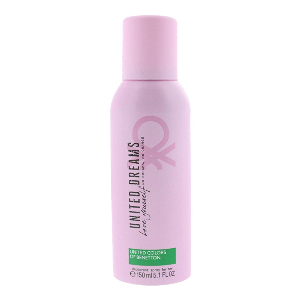 Benetton United Dreams Love Yourself Floral dezodorantas purškiklis moterims, 150 ml