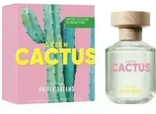 Benetton United Dreams Žalias Cactus EDT tualetinis vanduo moterims, 80 ml