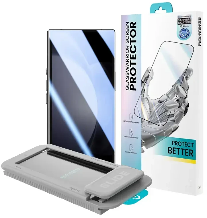 Benks Apsauginis stiklas Glass Warrior HD skirtas Samsung Galaxy Z Fold 6 juodos spalvos