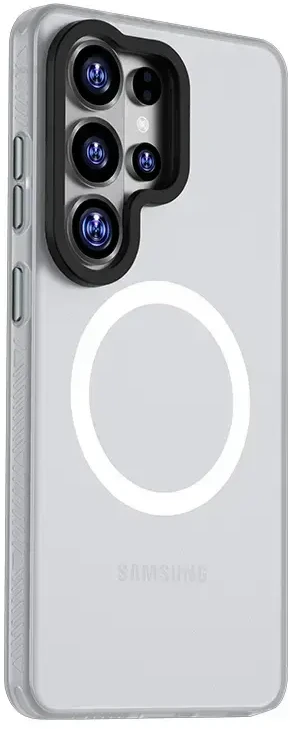 Benks Magnetic Lucid Armor dėklas (A050) skirtas Samsung Galaxy S26 Ultra baltos spalvos