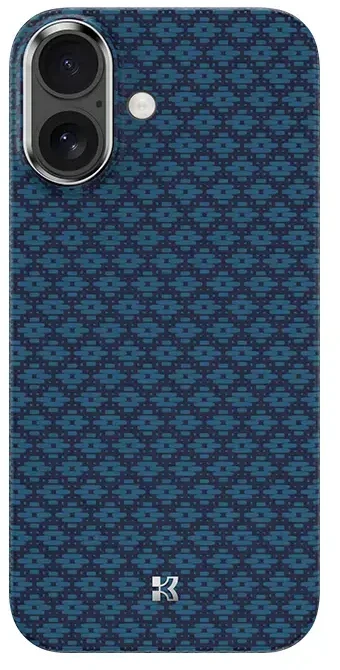 Benks Magnetic Armor Air Armor Grid Kevlar dėklas Metal Frame 600D (0067) skirtas Apple iPhone 17 mėlynas