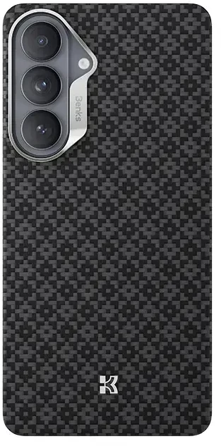 Benks Magnetic Armor Air Armor Grid Kevlar dėklas Metal Frame 600D (E048) skirtas Samsung Galaxy S26 juodas