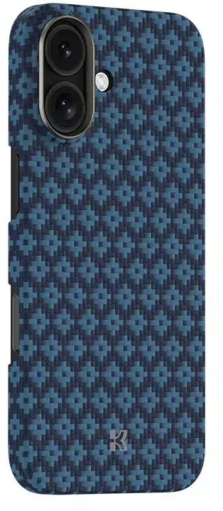 Benks Magnetic Armor Air Armor Grid Kevlar dėklas Metal Frame 600D (0067) skirtas Apple iPhone 17 mėlynas