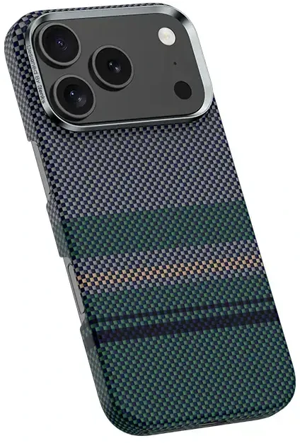 Benks Dėklas Magnetic Armor Air Aurora Kevlar 600D (0069), skirtas iPhone 17 Pro