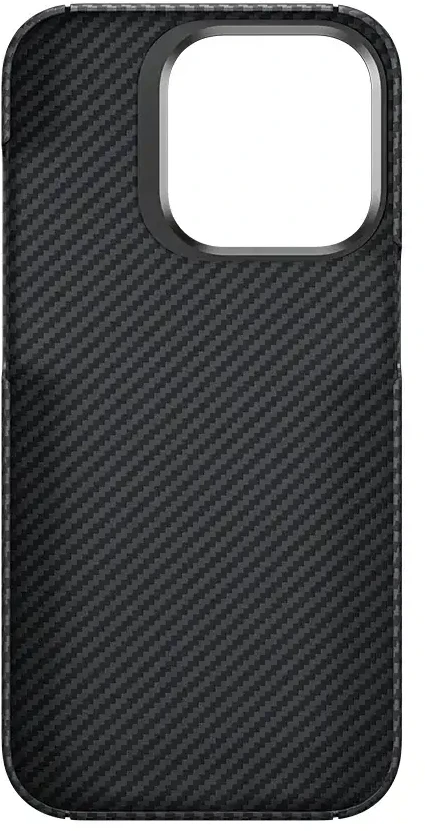 Benks Magnetic Armor Air Kevlar dėklas Metal Frame 600D Apple iPhone 15 Plus juodos spalvos