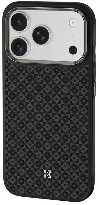 Benks Magnetic Armor Pro Armor Grid Kevlar dėklas Metal Frame 600D (Y069) skirtas Apple iPhone17 Pro juodas