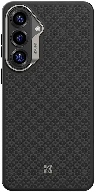 Benks Magnetic Armor Pro Armor Grid Kevlar dėklas Metal Frame 600D (H048) skirtas Samsung Galaxy S26 juodas