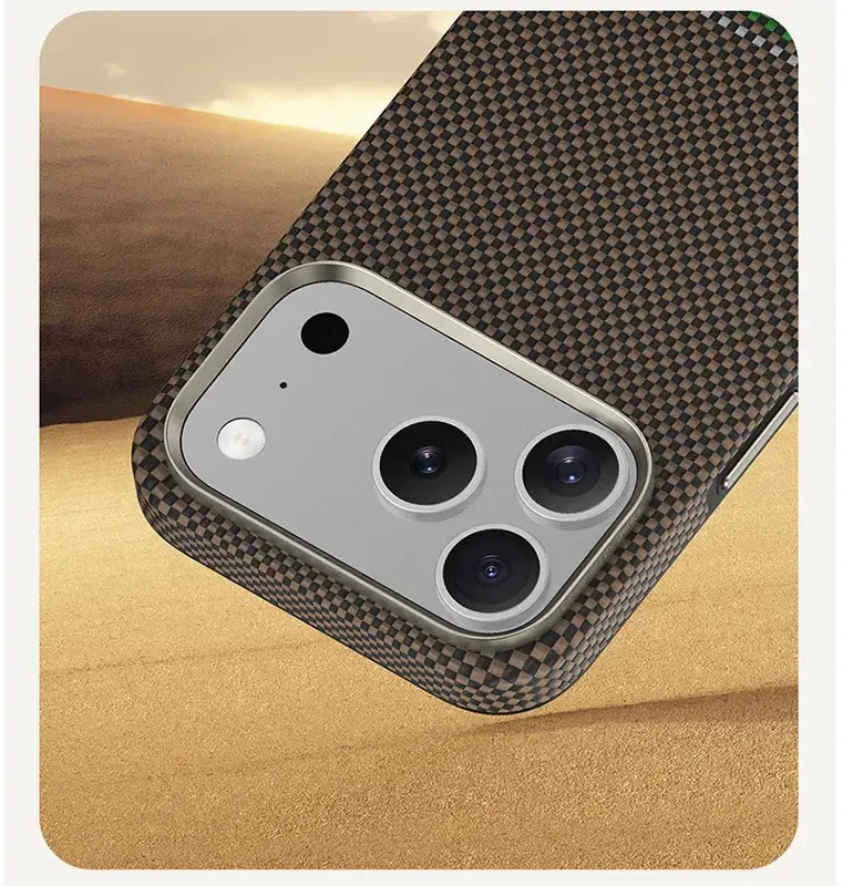 Benks Magnetic Armor Pro Prestige Kevlar 600D dėklas (Y069), skirtas iPhone 17 Pro (Camera Control Button)