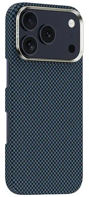 Dėklas Benks Magnetic Armor Tint Kevlar 1000D (A070) skirtas Apple iPhone 17 Pro Max mėlynos spalvos