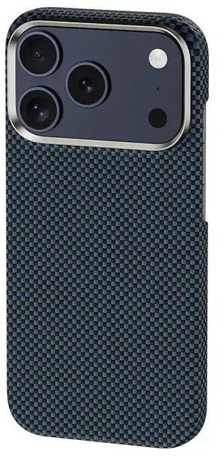 Dėklas Benks Magnetic Armor Tint Kevlar 1000D (A070) skirtas Apple iPhone 17 Pro Max mėlynos spalvos