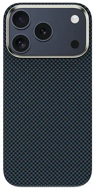 Dėklas Benks Magnetic Armor Tint Kevlar 1000D (A070) skirtas Apple iPhone 17 Pro Max mėlynos spalvos