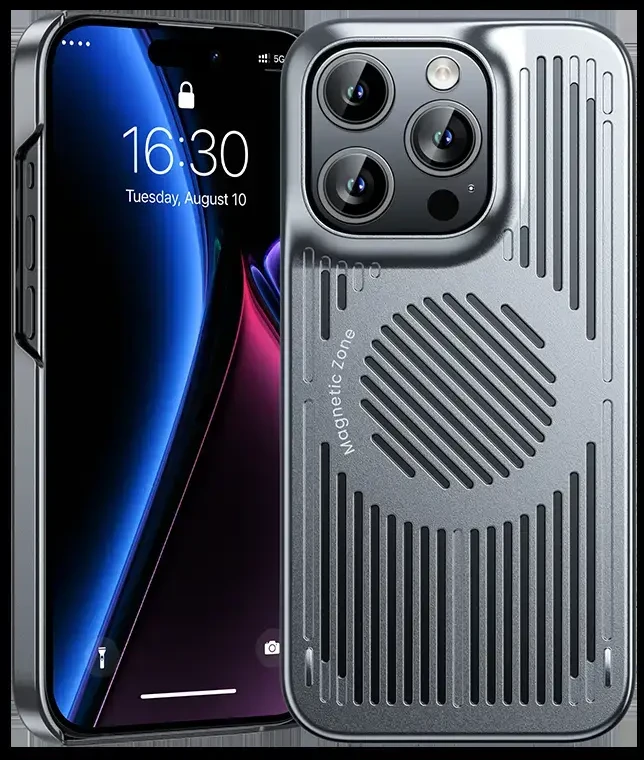 Oem Benks Magnetic Biliz aušinimo dėklas (0057) skirtas iPhone 14 Pro pilkos spalvos