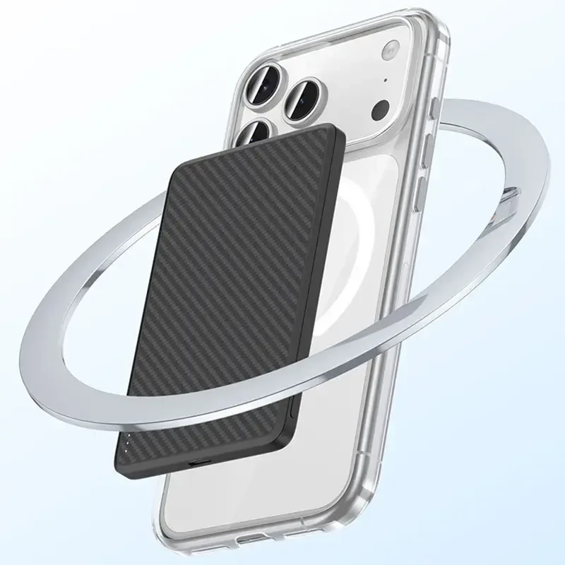 Benks Magnetic Crystal dėklas skirtas Apple iPhone 17 Pro transparent (Camera Control Button)