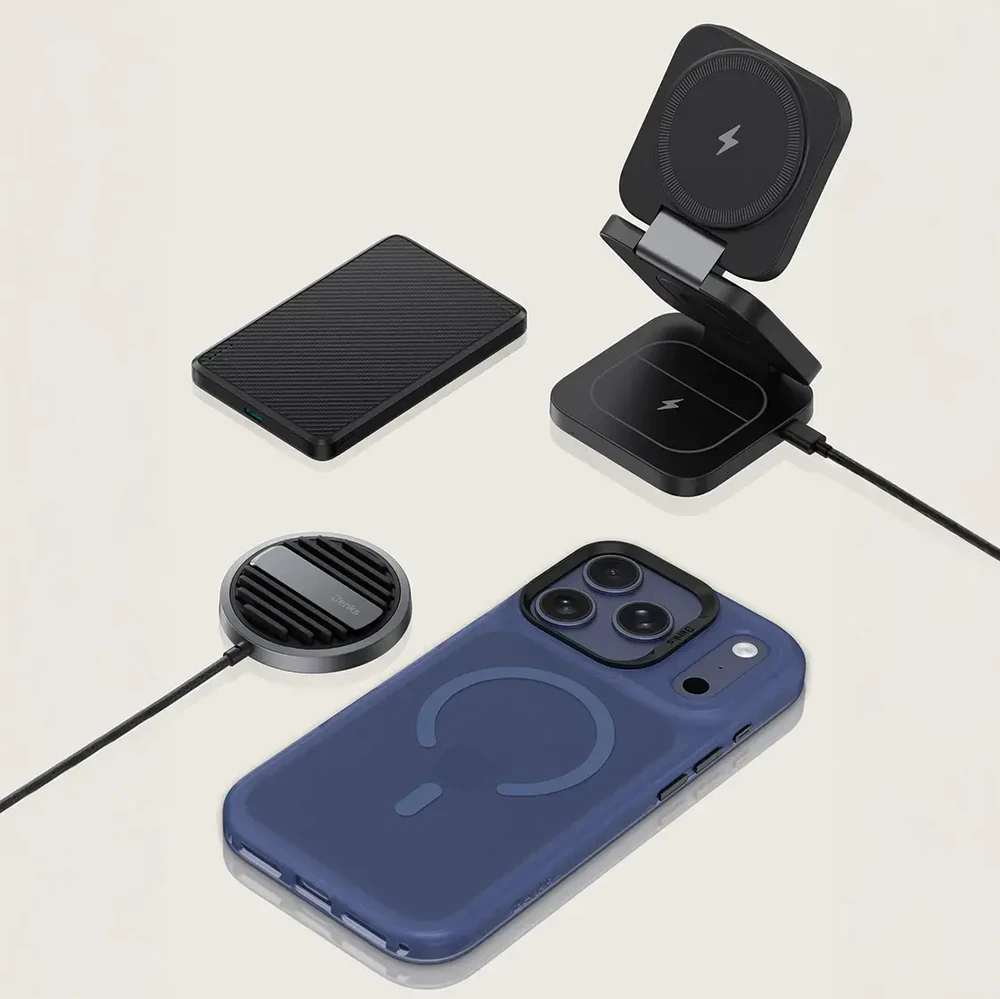 Dėklas Benks Magnetic Lucid Armor Case (C070) skirtas Apple iPhone 17 Pro Max oranžinės spalvos (Camera Control Button)