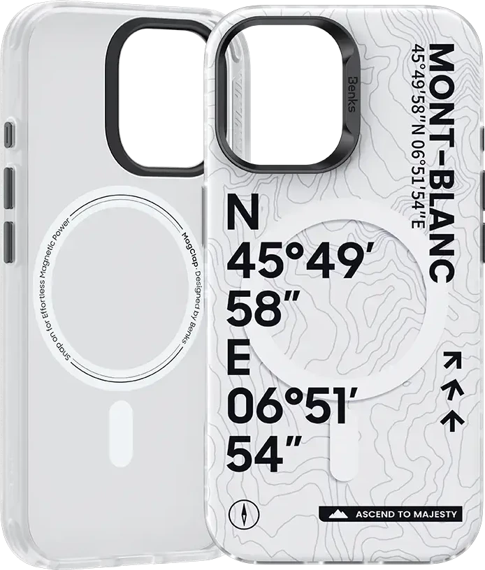 Benks Magnetic Summit Mont Blanc dėklas skirtas Apple iPhone 16 Plus