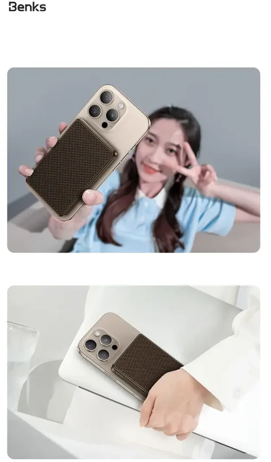 Benks Power Bank 10000mAh MP17 Aramid Fiber 600D – Type C – magnetic with induction charging