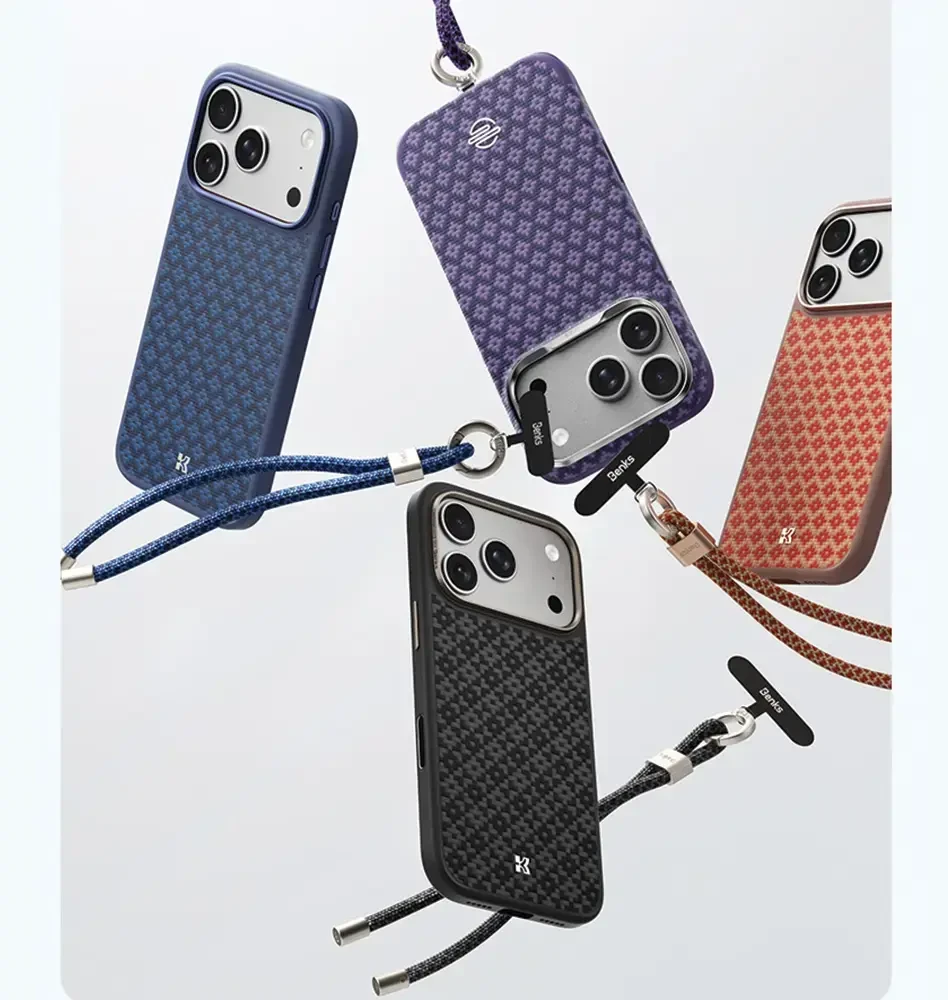 Benks Strap Armor Grid GS02 trumpas reguliuojamas oranžinis