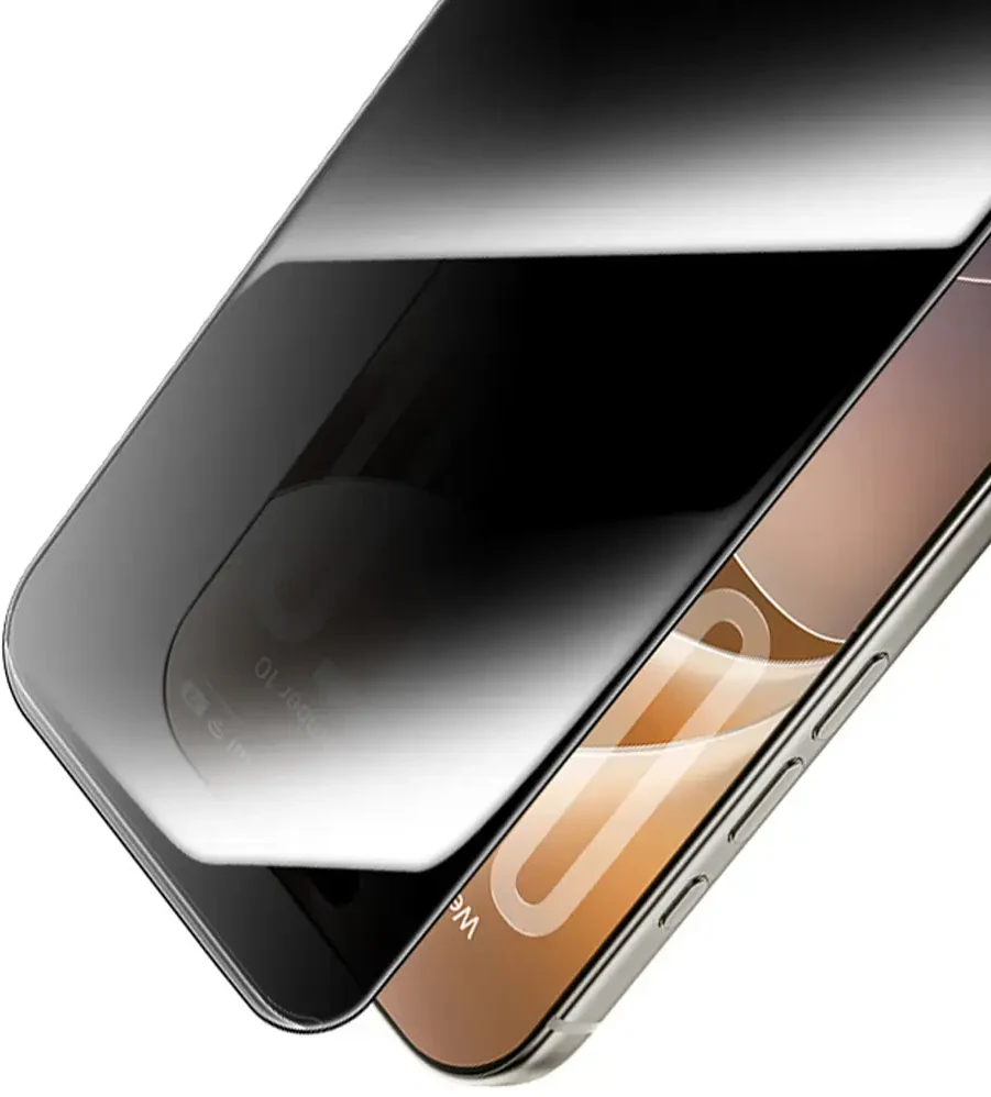 Benks Grūdintas stiklas Air Shield Privacy (C.M.LT.AP.00.F070) skirtas iPhone 18 Pro, juodas – 10 vnt.