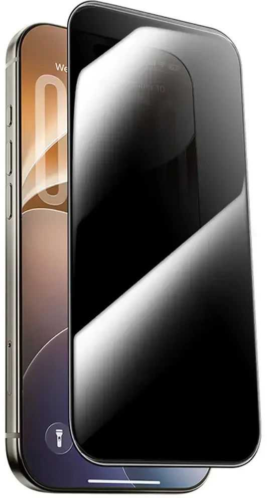Benks Grūdintas stiklas Air Shield Privacy (C.M.LT.AP.00.F071), skirta Iphone 18 Pro Max, juodas – 10 vnt.
