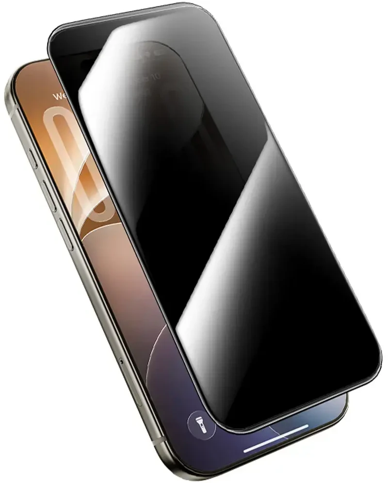Benks Grūdintas stiklas Air Shield Privacy (C.M.LT.AP.00.F071), skirta Iphone 18 Pro Max, juodas – 10 vnt.