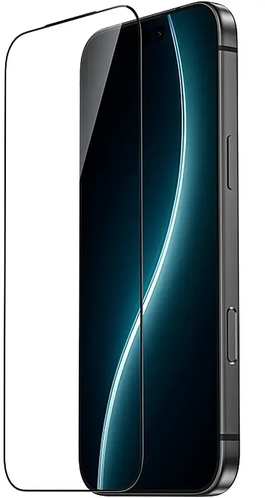 Benks Tempered glass Glass Warrior Sapphire Coating (C.M.MZ.AP.BK.D073) skirtas iPhone 18 Pro Max/17 Pro Max juodos spalvos