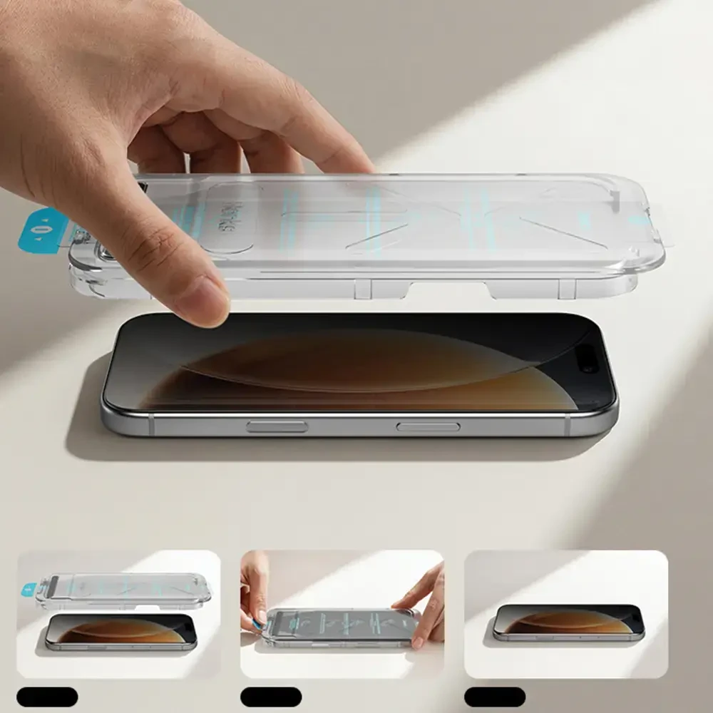 Benks Apsauginis stiklas Omni Warrior Anti-Drop Privacy iPhone 18 Pro Max