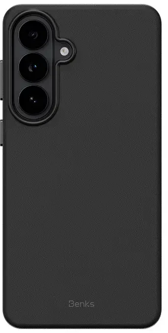 Benks Magnetic Vita Pro Silicone dėklas (A049) skirtas Samsung Galaxy S26 Plus juodas
