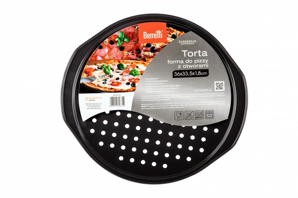 Berretti Torta TORTA picos kepimo forma 36 cm picos pyrago forma su nepridegančia danga