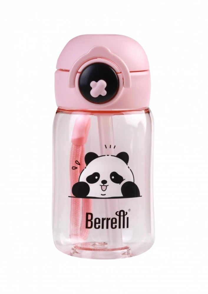 Berretti ion8 Buteliukas DZIECIĘCA PANDA NA WODĘ 360ML BR-0237 RÓŻOWA