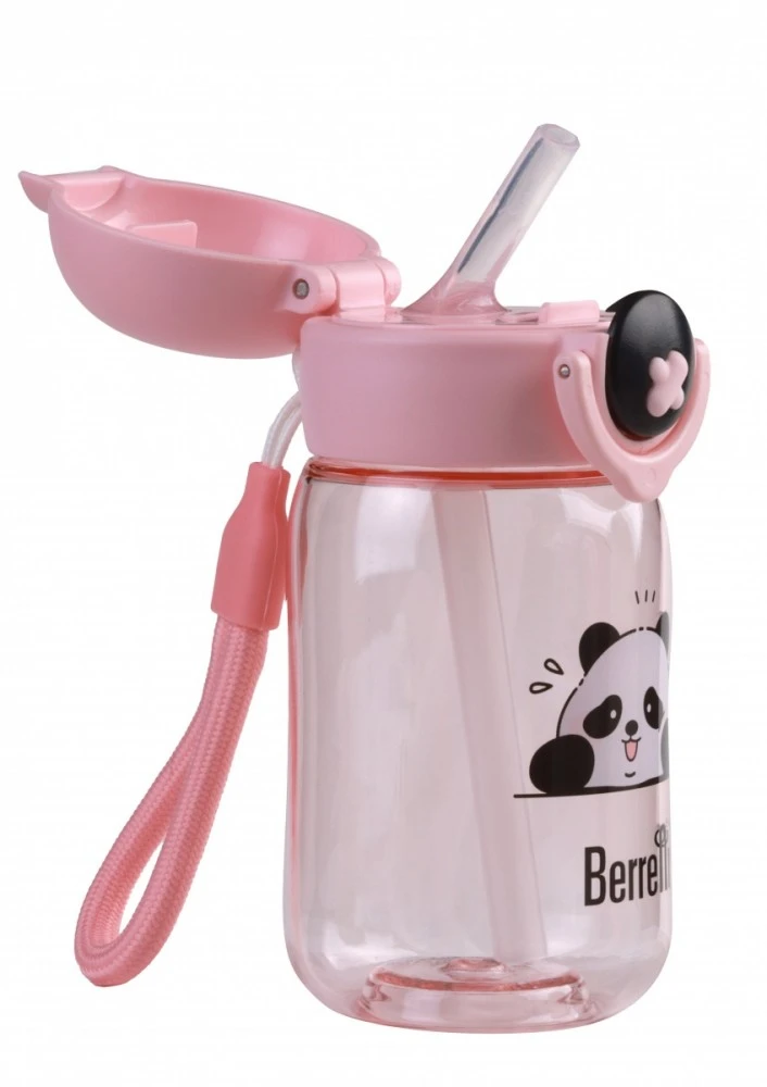 Berretti ion8 Buteliukas DZIECIĘCA PANDA NA WODĘ 360ML BR-0237 RÓŻOWA