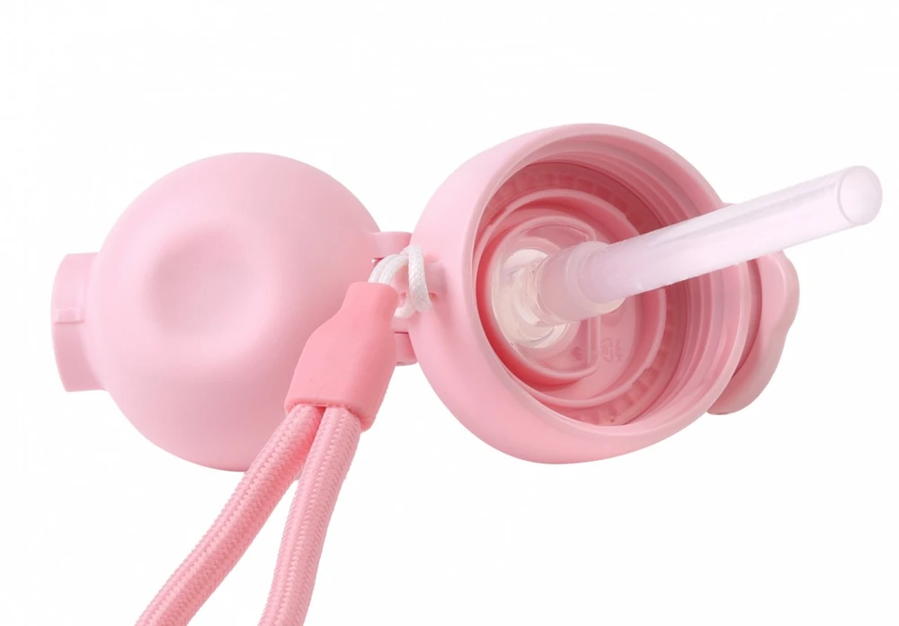 Berretti ion8 Buteliukas DZIECIĘCA PANDA NA WODĘ 360ML BR-0237 RÓŻOWA